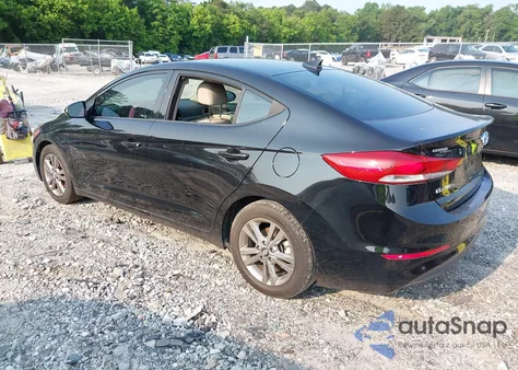 2018 Hyundai Elantra Sel z USA, uszkodzony, nr VIN KMHD84LFXJU612665